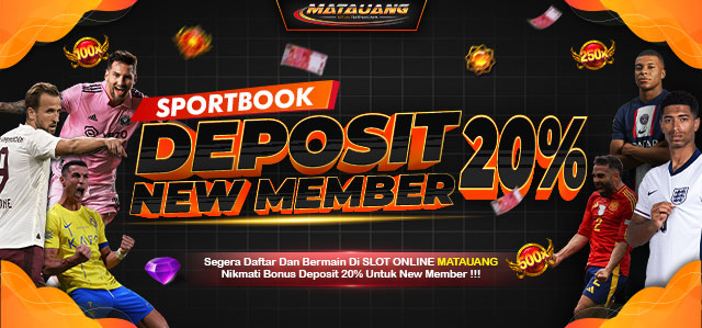 Bonus New Member SportBook 20%