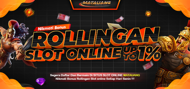 BONUS ROLLINGAN SLOT ONLINE UP TO 1%