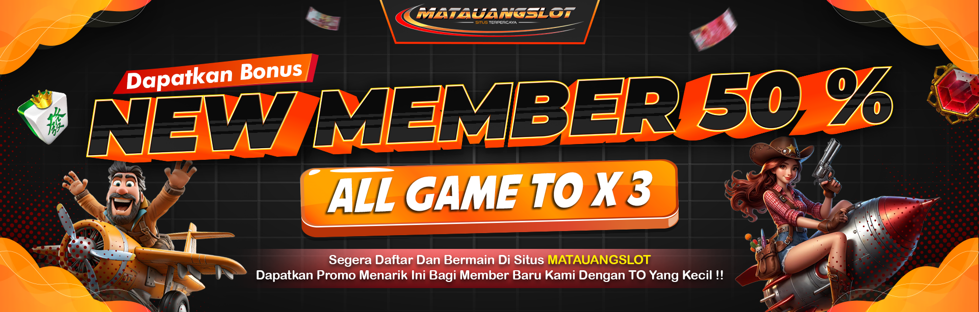 NEW MEMBER 50%